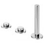 Bateria wannowa 51530010500 Keuco Edition 400 zdj.1