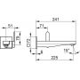 Bateria umywalkowa podtynkowa czarny 59516371302 Keuco IXMO Flat zdj.2