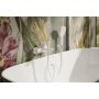 Bateria wannowo-prysznicowa ścienna biała 452401044 KFA Armatura Malaga zdj.4