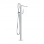 Bateria wannowo-prysznicowa wolnostojąca chrom 452551000 KFA Armatura Malaga zdj.1