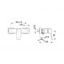 Bateria prysznicowa ścienna chrom 452601000 KFA Armatura Malaga zdj.2
