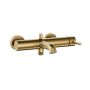 Bateria wannowo-prysznicowa ścienna złota 503402039 KFA Armatura Moza Brushed Light Gold zdj.1
