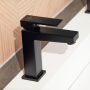 Bateria umywalkowa stojąca czarna 513281581 KFA Armatura Logon Black zdj.7