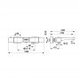 Bateria wannowo-prysznicowa ścienna z termostatem 575401034 KFA Armatura Malaga zdj.2