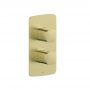 Bateria prysznicowa podtynkowa z termostatem złota 575900131 KFA Armatura Malaga zdj.1