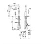 KFA Armatura Duero 662311422 bateria kuchenna z filtrem stojąca inox zdj.2