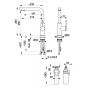 KFA Armatura Duero 662391422 bateria kuchenna z filtrem stojąca inox zdj.2