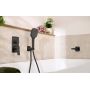 Zestaw prysznicowy podtynkowy z deszczownicą czarny 452930181 KFA Armatura Malaga zdj.3