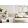 Zestaw prysznicowy podtynkowy z deszczownicą grafit 452950161 KFA Armatura Malaga zdj.3