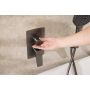 Zestaw prysznicowy podtynkowy z deszczownicą grafit 452950161 KFA Armatura Malaga zdj.4