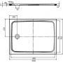 Brodzik prostokątny 100x90 cm 361747980001 Kaldewei Cayonoplan zdj.2