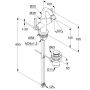 Kludi Nova Fonte 203130515 bateria bidetowa stojąca chrom zdj.2