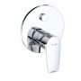 Bateria wannowo-prysznicowa podtynkowa chrom 347590575 Kludi Pure&Solid zdj.1