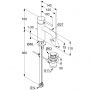 Kludi Bozz 382633976 bateria umywalkowa stojąca czarna zdj.2