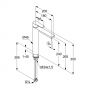 Kludi Zenta SL 482563965 bateria umywalkowa stojąca czarna zdj.2