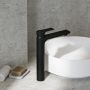 Kludi Zenta SL 482563965 bateria umywalkowa stojąca czarna zdj.3