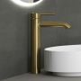 Bateria umywalkowa podtynkowa złota 38244N076 Kludi Bozz zdj.4