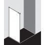 Ścianka prysznicowa 75 cm NITWL075203PK Kermi Nica czarna NID2R/L zdj.2
