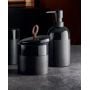 Dozownik do mydła 250 ml ceramiczny-czarny 8681926854 Kleine Wolke Deep zdj.2