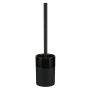 Szczotka toaletowa stojąca czarna-ceramiczna 8681926856 Kleine Wolke Deep zdj.1