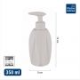 Dozownik do mydła 250 ml ceramiczny-beżowy 8684289854 Kleine Wolke Trevi zdj.2