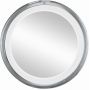 Lusterko kosmetyczne 20x20 cm okrągłe z oświetleniem chrom 8099127886 Kleine Wolke LED Mirror zdj.5