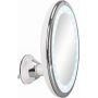 Lusterko kosmetyczne 20x20 cm okrągłe z oświetleniem chrom 8099127886 Kleine Wolke LED Mirror zdj.1