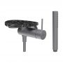 Bateria prysznicowa podtynkowa z termostatem czarna HF506755506060 Laufen Ada zdj.1