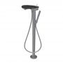 Bateria wannowo-prysznicowa wolnostojąca czarna HF506781506060 Laufen Ada zdj.1