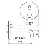 Laufen Twintronic HF707022100000 bateria umywalkowa podtynkowa elektroniczna chrom zdj.2