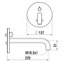 Laufen Twintronic HF707024423060 bateria umywalkowa podtynkowa elektroniczna stal zdj.2