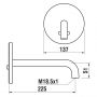 Laufen Twintronic HF707025100000 bateria umywalkowa podtynkowa elektroniczna chrom zdj.2