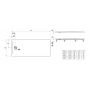 Brodzik prostokątny 180x80 cm beton H2119590790001 Laufen Pro zdj.2