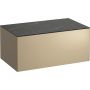 Szafka z blatem 77.5x45.5x34 cm podumywalkowa wisząca czarna H4054100341401 Laufen Sonar zdj.1