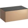 Szafka z blatem 77.5x45.5x34 cm podumywalkowa wisząca czarna H4054100341411 Laufen Sonar zdj.1