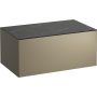 Szafka z blatem 77.5x45.5x34 cm podumywalkowa wisząca czarna H4054100341421 Laufen Sonar zdj.1