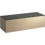 Szafka z blatem 117.5x45.5x34 cm podumywalkowa wisząca czarna H4054200341401 Laufen Sonar zdj.1