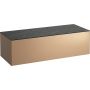 Szafka z blatem 117.5x45.5x34 cm podumywalkowa wisząca czarna H4054200341411 Laufen Sonar zdj.1