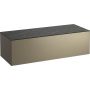 Szafka z blatem 117.5x45.5x34 cm podumywalkowa wisząca czarna H4054200341421 Laufen Sonar zdj.1