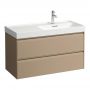 Szafka 98.4x44.8x51.5 cm podumywalkowa wisząca cappucino H4217420114651 Laufen Meda zdj.1