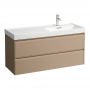 Szafka 118x45x51.5 cm podumywalkowa wisząca cappucino H4217620114651 Laufen Meda zdj.1
