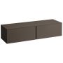 Szafka z blatem 160x50x37 cm podumywalkowa wisząca kasztan H4303300974291 Laufen Il Bagno Alessi zdj.1