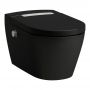 Toaleta myjąca wisząca bez kołnierza ze spłukiwaniem wirowym czarna H8208417160001 Laufen Cleanet Auria zdj.1
