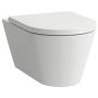 Miska WC wisząca bez kołnierza biały połysk H8213314000001 Laufen Kartell zdj.1