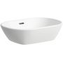 Umywalka 50x35 cm owalna nablatowa biała H8120830001121 Laufen Lua zdj.1