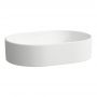 Umywalka 55x38 cm owalna nablatowa biała H8129447571091 Laufen Savoy zdj.1