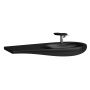 Umywalka 120x50 cm ścienna czarna H8149747161041 Laufen Il Bagno Alessi zdj.1