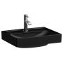 Umywalka 45x35 cm prostokątna ścienna-meblowa czarna H8151117161041 Laufen Meda zdj.1