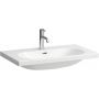 Umywalka 80x46 cm prostokątna ścienna biała H8160870001091 Laufen Lua zdj.1