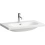 Umywalka 80x46 cm prostokątna ścienna biała H8160874001041 Laufen Lua zdj.1